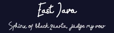 East Java by ManekaDesign — Script Handwritten Font — thumbnail 2