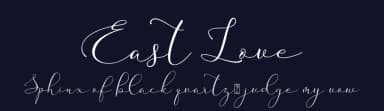 East Love by Sarif Letter — Script Handwritten Font — thumbnail 2