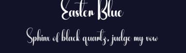 Easter Blue by Andi Moz — Script Handwritten Font — thumbnail 2