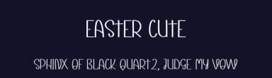 Easter Cute by Andi Moz — Script Handwritten Font — thumbnail 2
