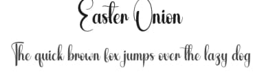 Easter Onion by Andi Moz — Script Handwritten Font — thumbnail 1