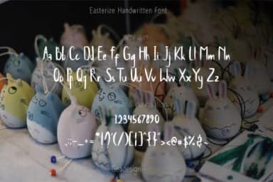 Easterize Font by geadesign — Script Handwritten Font — thumbnail 2