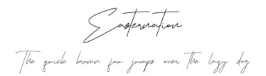 Easternation by Jadatype — Script Handwritten Font — thumbnail 1