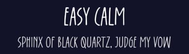 Easy Calm by Gassstype — Script Handwritten Font — thumbnail 2
