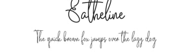 Eatheline by Letter Art Studio — Script Handwritten Font — thumbnail 1