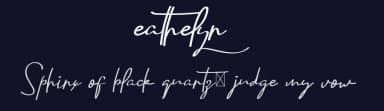 Eathelyn by Edric Studio — Script Handwritten Font — thumbnail 2
