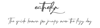 Eathelyn by Edric Studio — Script Handwritten Font — thumbnail 1