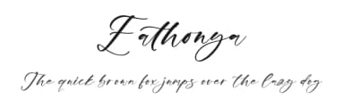 Eathonya by Letterena Studios — Script Handwritten Font — thumbnail 1