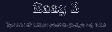 Eazy 3 by Mo Hashim — Script Handwritten Font — thumbnail 2