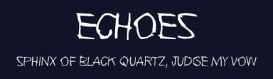 Echoes by Juha Korhonen — Script Handwritten Font — thumbnail 2