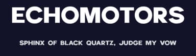 Echomotors by Runsell Studio — Sans Serif Font — thumbnail 2