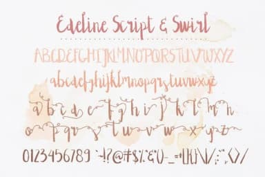 Edeline Font by Blue Robin Design Shop — Script Handwritten Font — thumbnail 2