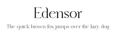 Edensor by FactoryType — Serif Font — thumbnail 1