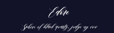 Edore by Muhammad Akbar — Script Handwritten Font — thumbnail 2