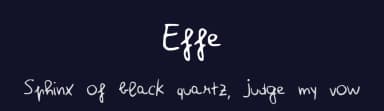 Effe by Maria Felicia — Script Handwritten Font — thumbnail 2