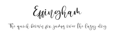 Effingham by Haksen Studio — Script Handwritten Font — thumbnail 1
