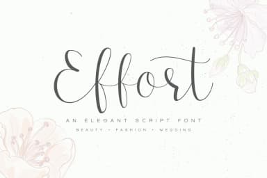 Effort Font by Dharmas Studio — Script Handwritten Font — thumbnail 1