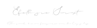 Efothyro Script by Khaiuns — Script Handwritten Font — thumbnail 1