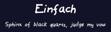 Einfach by Cindyyo — Script Handwritten Font — thumbnail 2