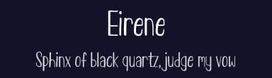 Eirene by Tokopress — Script Handwritten Font — thumbnail 2