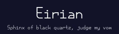 Eirian by GGBotNet — Sans Serif Font — thumbnail 2
