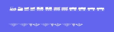 Eisenbahn by Dieter Steffmann — Dingbats Font — thumbnail 3