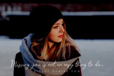 Eisley Claise Font by NendesKombet — Script Handwritten Font — thumbnail 2