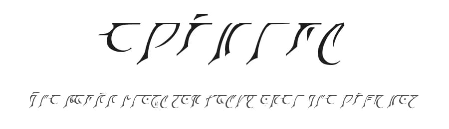 Eladrin by Pixel Sagas — Dingbats Font