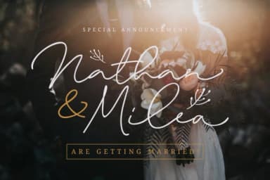 Elaine Hanks Font by saridezra — Script Handwritten Font — thumbnail 5