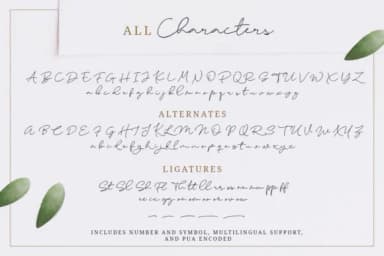 Elaine Hanks Font by saridezra — Script Handwritten Font — thumbnail 9