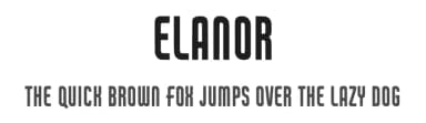 Elanor by Maulana Creative — Sans Serif Font — thumbnail 1