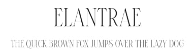 Elantrae by VPcreativeshop — Serif Font — thumbnail 1