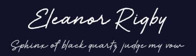 Eleanor Rigby by PremiereGraphics — Script Handwritten Font — thumbnail 2