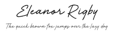 Eleanor Rigby by PremiereGraphics — Script Handwritten Font — thumbnail 1