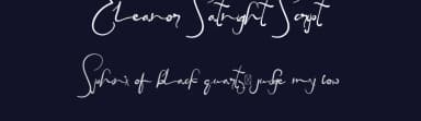 Eleanor Satnight Script by Edric Studio — Script Handwritten Font — thumbnail 2