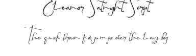 Eleanor Satnight Script by Edric Studio — Script Handwritten Font — thumbnail 1