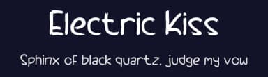 Electric Kiss by Rangkai Aksara — Script Handwritten Font — thumbnail 2