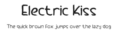 Electric Kiss by Rangkai Aksara — Script Handwritten Font — thumbnail 1