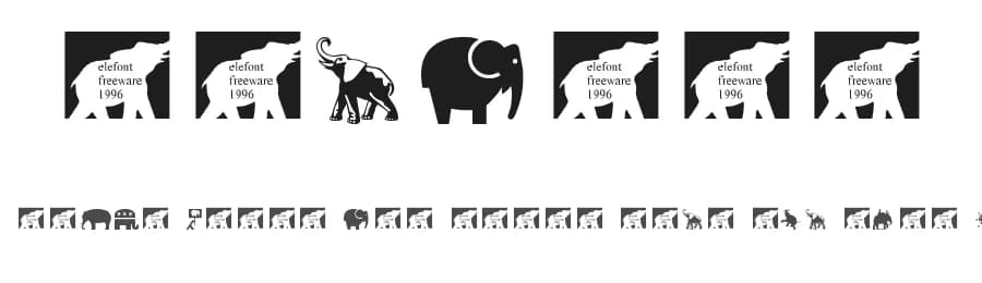 Elefont — Dingbats Font