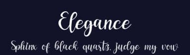 Elegance by Winarko — Script Handwritten Font — thumbnail 2