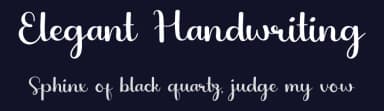 Elegant Handwriting by Fana Merah Jambu — Script Handwritten Font — thumbnail 2