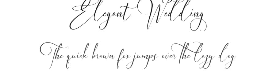 Elegant Wedding by RaisProject — Script Handwritten Font
