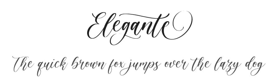 Elegante by Balpirick Studio — Script Handwritten Font