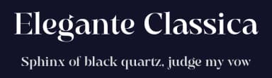 Elegante Classica by Moka Type Studio — Serif Font — thumbnail 2