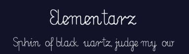 Elementarz by Nowak.tv — Script Handwritten Font — thumbnail 2