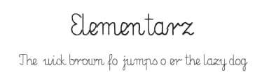 Elementarz by Nowak.tv — Script Handwritten Font — thumbnail 1