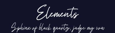 Elements by Creatype Studio — Script Handwritten Font — thumbnail 2