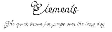 Elements by Eddy Goodboy — Script Handwritten Font — thumbnail 1