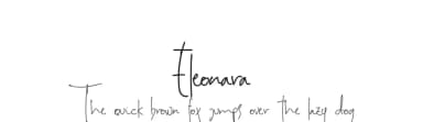 Eleonara by Chichucha — Script Handwritten Font — thumbnail 1