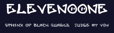 Elevenoone by elevenoone — Script Handwritten Font — thumbnail 2